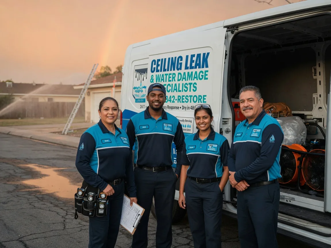 Ceiling Leak Cleanup company in Toano, VA