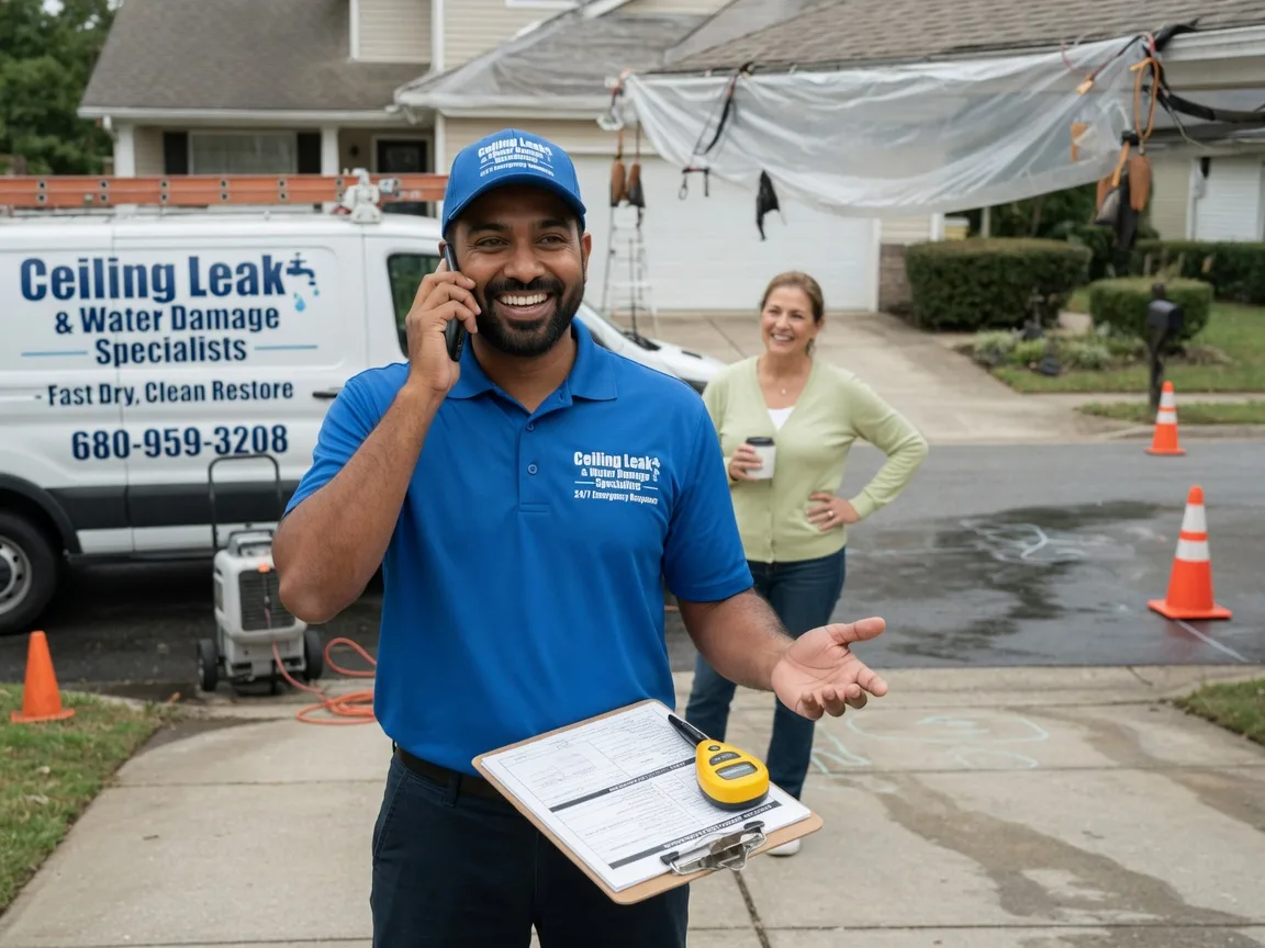 Ceiling Leak Cleanup Toano, VA FAQs