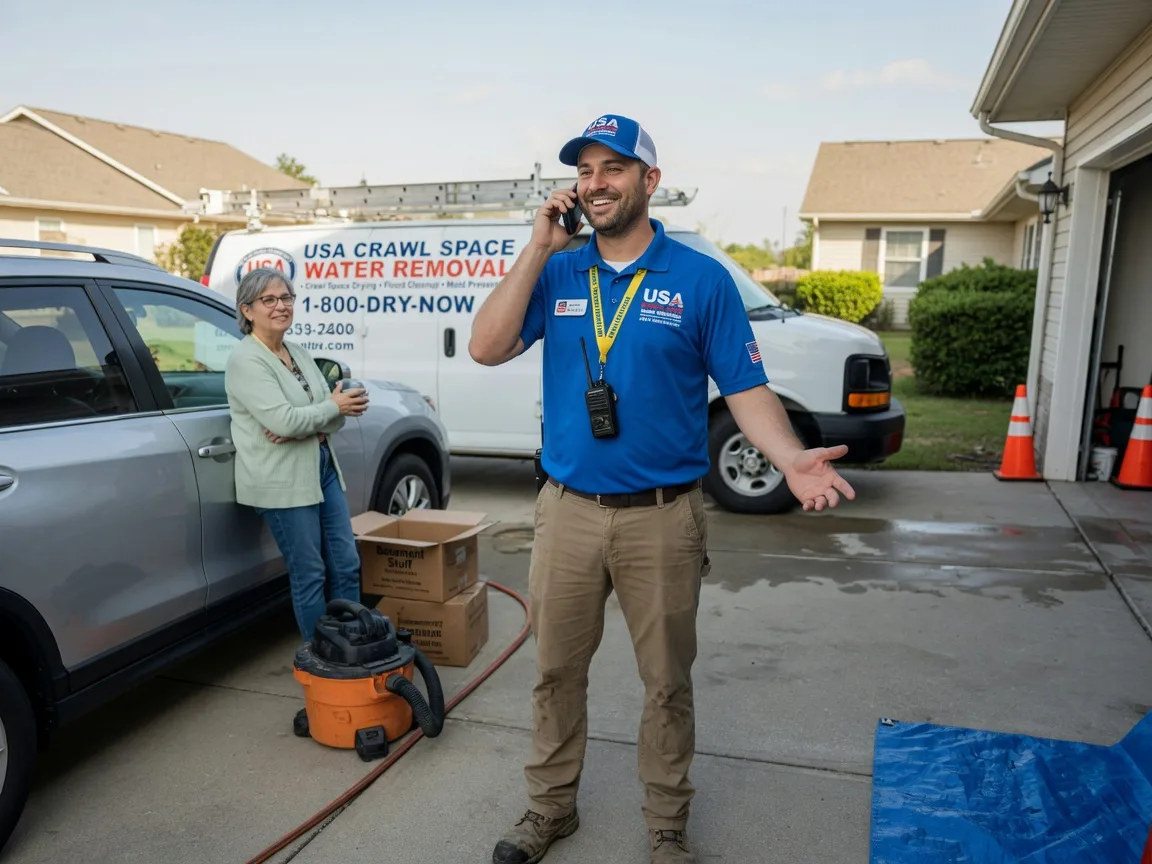 Crawl Space Water Removal Toano, VA FAQs